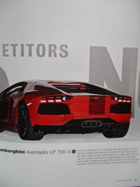 Lamborghini Magazin Ignition Nr.8 1-2011 Miura SV,Aventador LP 700-4,Gallardo LP 570-4