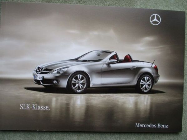 Mercedes Benz SLK-Klasse R171 200 Kompressor 300 350 Sportmotor 55AMG Katalog Dezember 2009