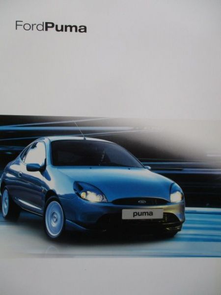 Ford Puma 1.6l 16V 76kw 1.7i 16V 92kw Katalog September 2000