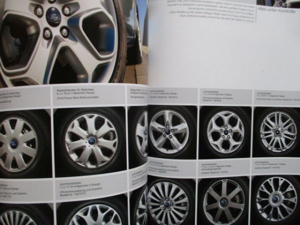 Ford Focus 3-und 5-türer +4-türer +Turnier (DA3) Katalog März 2008
