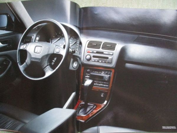Honda Legend Limousine Coupé A3 Format Prospekt Mai 1994
