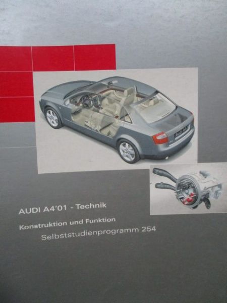 Audi A4 Typ 8E Technik Konstruktion & Funktion SSP Nr.254