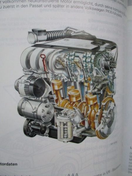 VW SSP Nr.127 V-R-6 Motor Konstruktion und Funktion Januar 1991