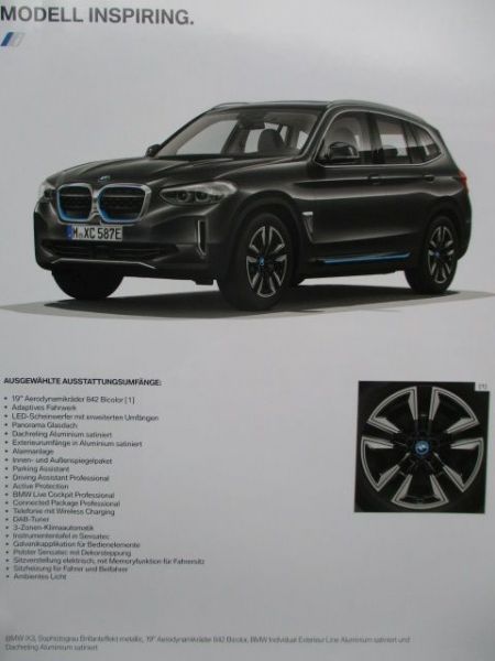 BMW iX (G08) Inspiring Impressive Preisliste Österreich Mai 2021