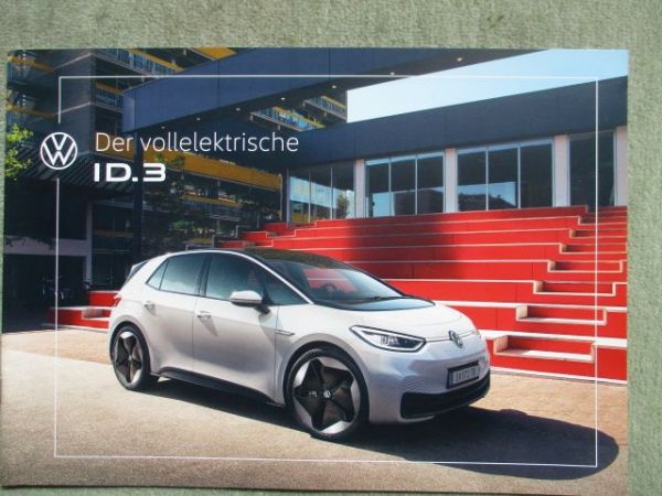 VW ID.3 Pure 110kw Pro 107kw 150kw Katalog Juni 2021