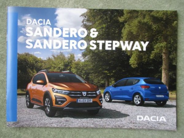Dacia Sandero (DJF) & Stepway Katalog April 2021