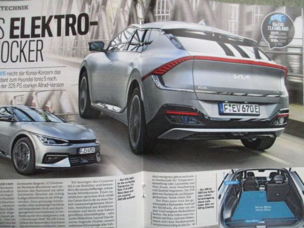 auto bild 46/2021 BMW M240i xdrive G42 vs. Porsche 718 Cayman,Opel Rocks-e,Dacia Duster,Kia EV6,gebrauchter Ford Edge