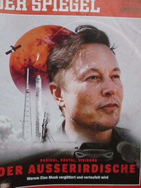 Der Spiegel 41/2021 Der Ausserirdische Tesla Elon Musk
