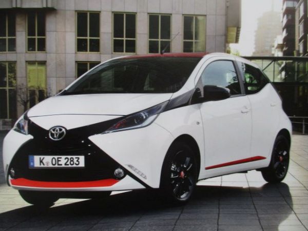 Toyota Aygo Presseinformation +Stick Juni 2014