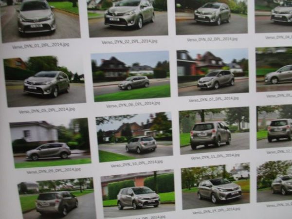 Toyota Verso Presemappe Februar 2014+Stick 1.6l 97kw 1.8l 108kw 1.6l d-4d 82kw 2.2ld-4d 110kw 130kw