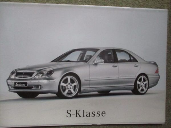 Lorinser Mercedes Benz S-Klasse April 2001 Katalog