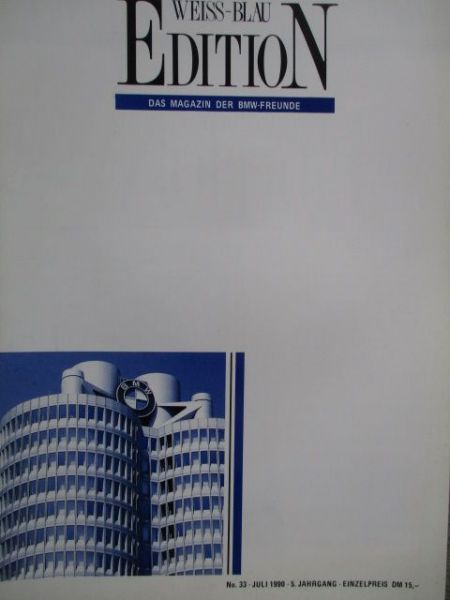Edition Weiss Blau Juli 1990 2002 Targa,