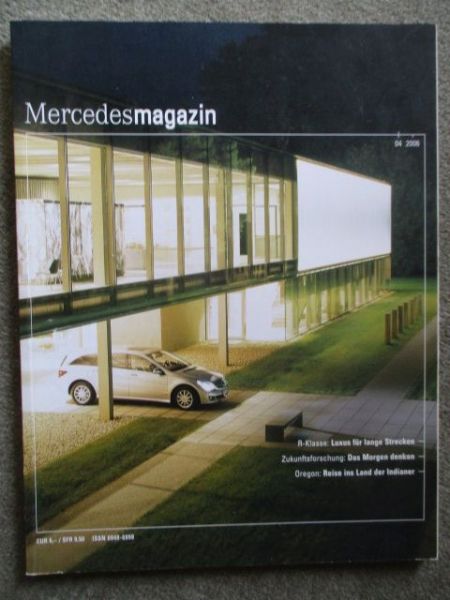 Mercedes magazin 4/2006 R-Klasse R251,CLK DTM AMG,Maybach 57S,