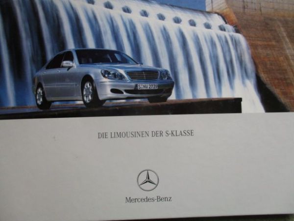 Mercedes Benz S-Klasse Limousine W220 S320CDi 400CDI S350 S430 S500 S600 S55AMG September 2002