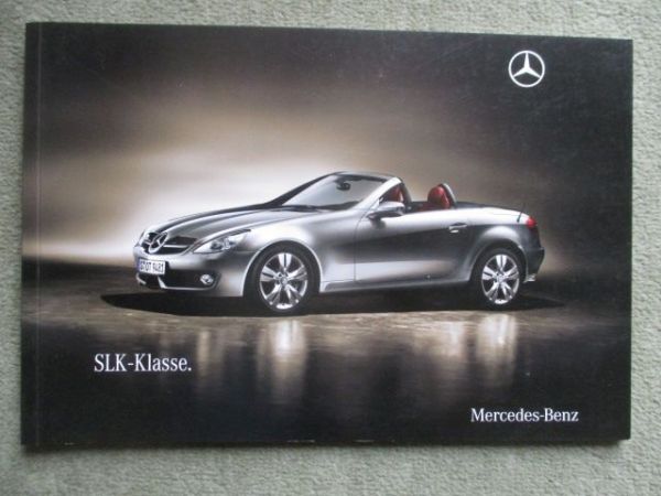 Mercedes Benz SLK-Klasse R171 200K 300 350 SLK55AMG Katalog Juni 2009