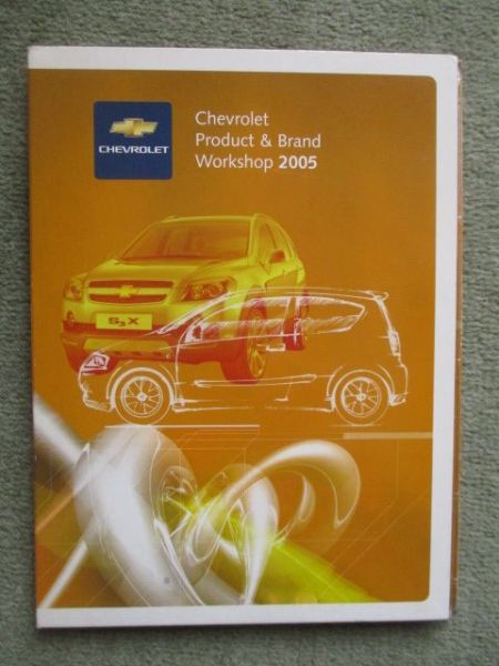 Chevrolet Product & Brand Workshop 2005 Kalos 3-door +Rallye +S3X +History, Range mit CD