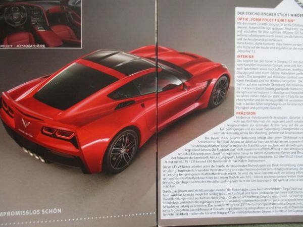 geiger cars Corvette Stingray C7 Flyer katalog 2014