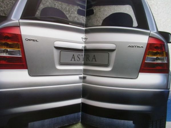 Opel Astra G Prospek Vorstellung November 1997 Querformat