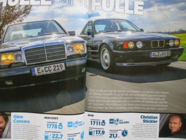 Oldtimer Markt 5/2022 500.Heft M5 E34 vs. 500E W1214,Bentley Continental,500SE W126, Ford Galaxie 500, Ascona,Porsche 959S