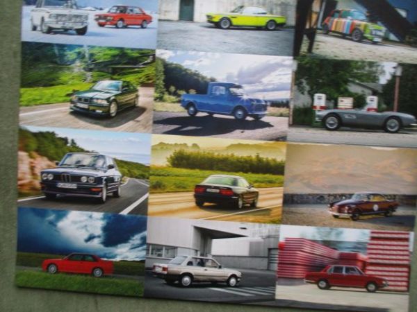 BMW Original Classic Kalender 2021 2500 E3,M3 GT E36, E12, M1 E26,M3 E30,325eta, 507 Roadster