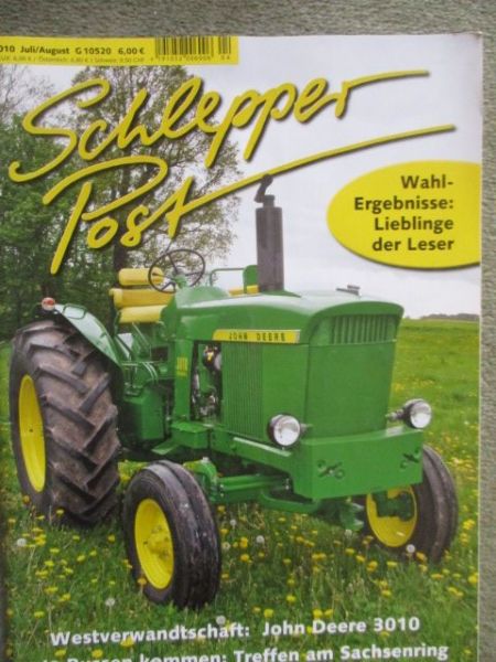Schlepper Post 4/2010 John Deere 3010,Fendt Allrad F-40,