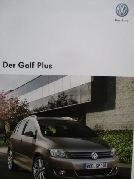VW Golf Plus Katalog Oktober 2010