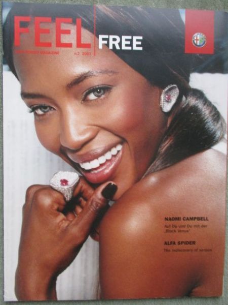 Feel Free 2/2007 Naomi Campbell,Alfa Spider