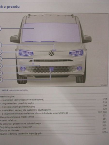 VW Caddy (2K) Instrukcja obslugi Handbuch Polnisch SRE 81kw TSI 84kw TDI 81kw 55kw 75kw 90kw November 2020