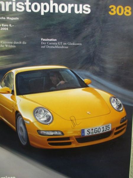 christophorus Magazin 6+7/2004 911 Carrera (997),Carrera GT,Cayenne in Australien,356B Carrera Abarth GTL