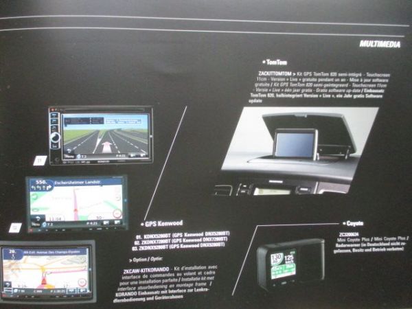 SsangYong Zubehör Katalog Korando Mehrsprachig Jahrgang 2012