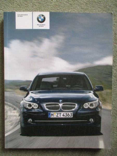 BMW 520i 523i 525i 530i 540i 550i,xi,xd,520d 525d 530d 535d E60 E61 Februar 2008 Schwedisch