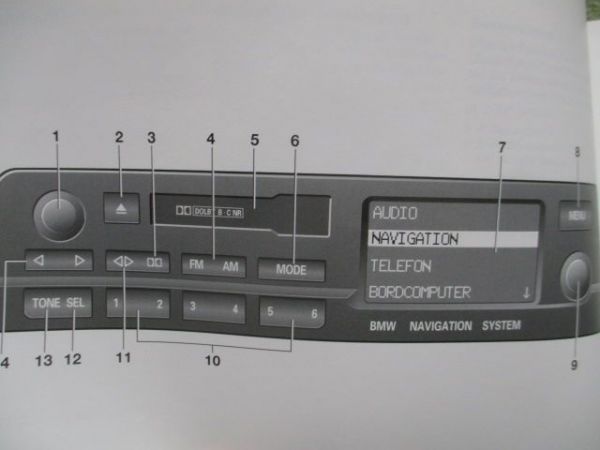 BMW Radionavigation Betriebsanleitung Juli 2002