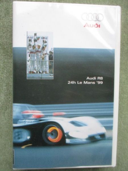 Audi R8 24h Le Mans 1999 VHS Video Marketing