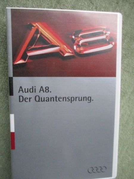 Audi A8 (4D) Der Quantensprung VHS Cassette Juni 1994