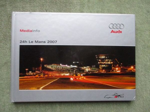 Audi R10 24h Le Mans 2007 gebundenes Buch