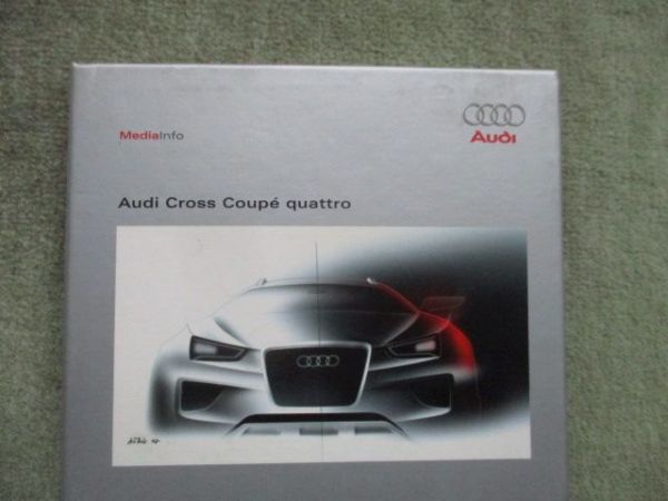 Audi Cross Coupé quattro Pressebox +CD April 2007