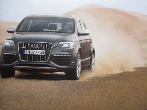 Audi Q7 V12 TDI Pressebox September 2008 +CD