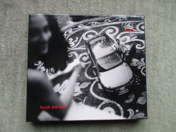 Audi A5 S5 Pressebox April 2007 +2CD"s Rarität