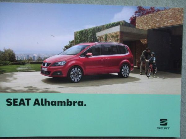 Seat Alhambra Style +Xcellence +FR-Line +Zubehör Katalog Februar 2019