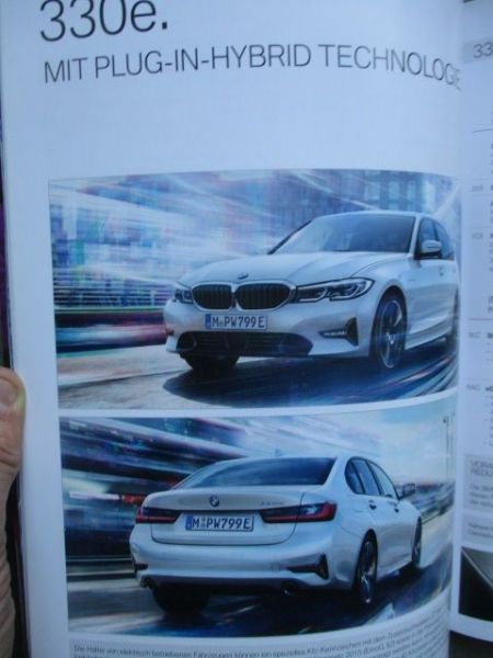BMW 330e G20 Limousine 318i 320i 330i 318d 320d 330d M340i M340d xDrive Katalog März 2020+Preise