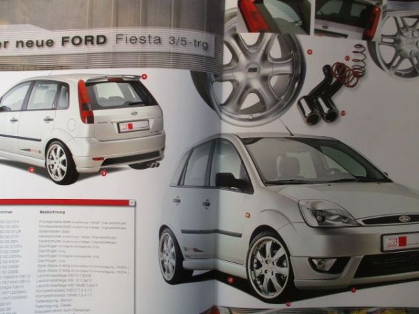 MS Design Ford Fiesta 3-75-türig Sport und Leidenschaft Katalog