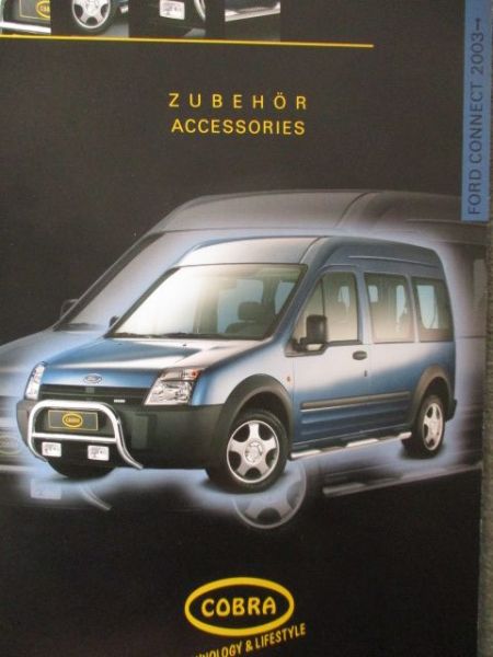 Cobra Ford Connect 2003- Zubehör Katalog