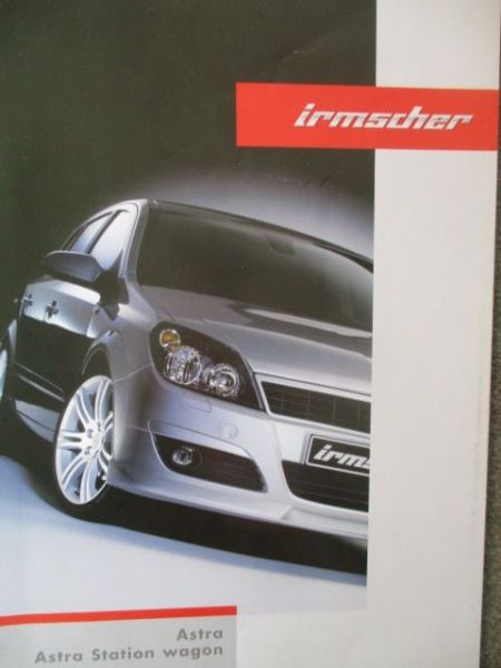 irmscher Opel Astra +Station Wagon Broschüre