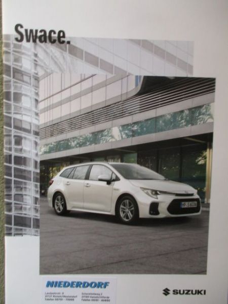 Suzuki Swace Prospekt +Preisliste 1.8 Hybrid CVT