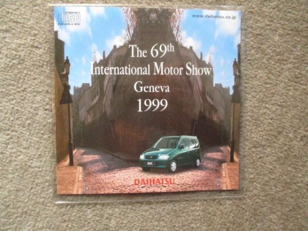 Daihatsu Genf 1999 Presse CD Move Englisch