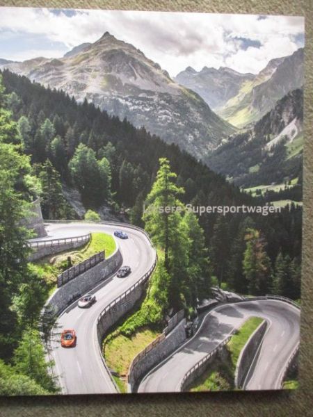 McLaren 570S Coupé +GT +570S Spider +720S +Senna Katalog Deutsch