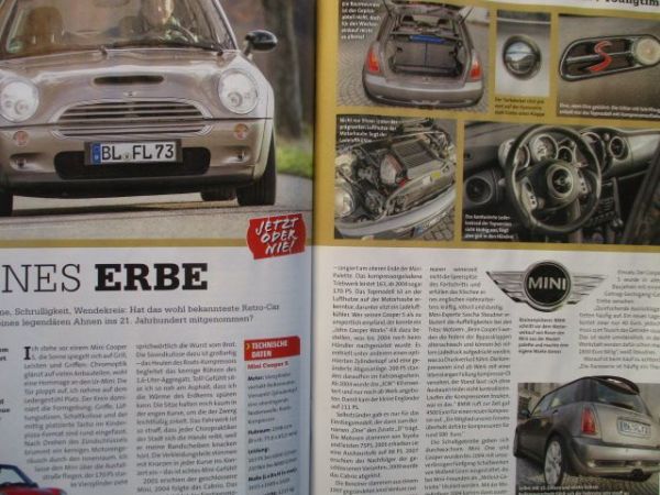 Oldtimer Praxis 4/2022 Citroen 2CV,Mini Cooper S R53,Wolga GAZ-24,BMW 2002 touring, Borgward Isabella TS