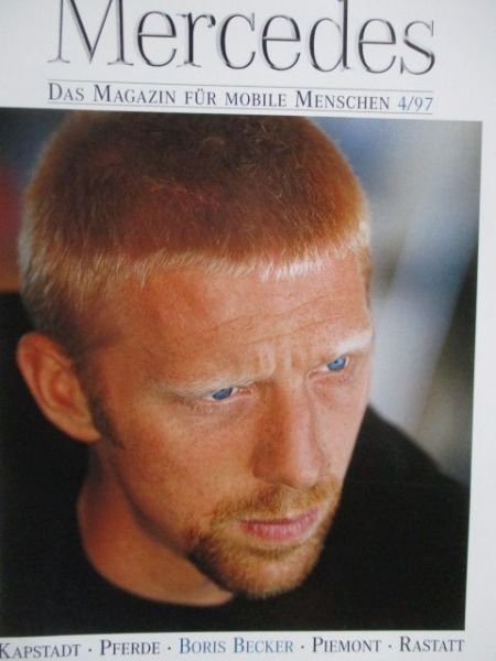 Mercedes Magazin für mobile Menschen 4/1997 M-Klasse W163,Stadtbus Citaro,Produktionslauf A-Klasse