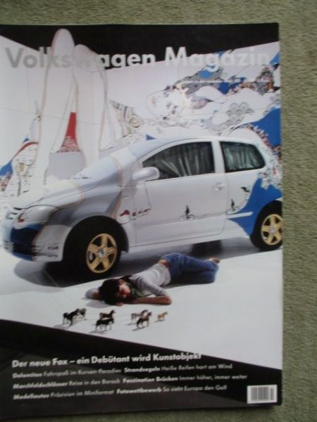 Volkswagen Magazin 2/2005 neue Fox,Karmann-Ghia,Polo Cup,Hydrogen