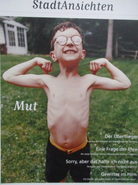 StadtAnsichten Magazin der Autostadt im Januar 2003 Mut